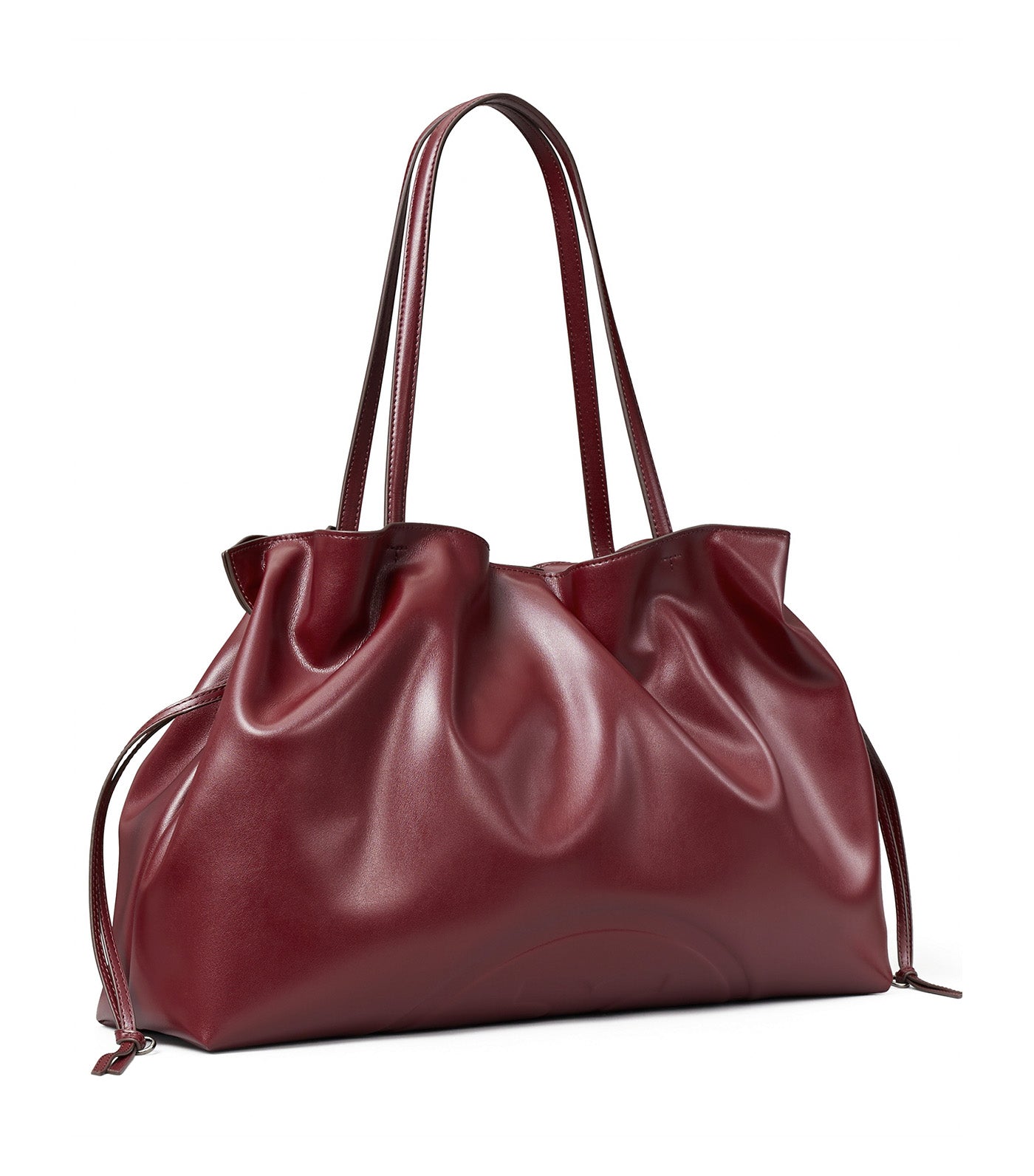 Ella Natuura Drawstring Tote Merlot