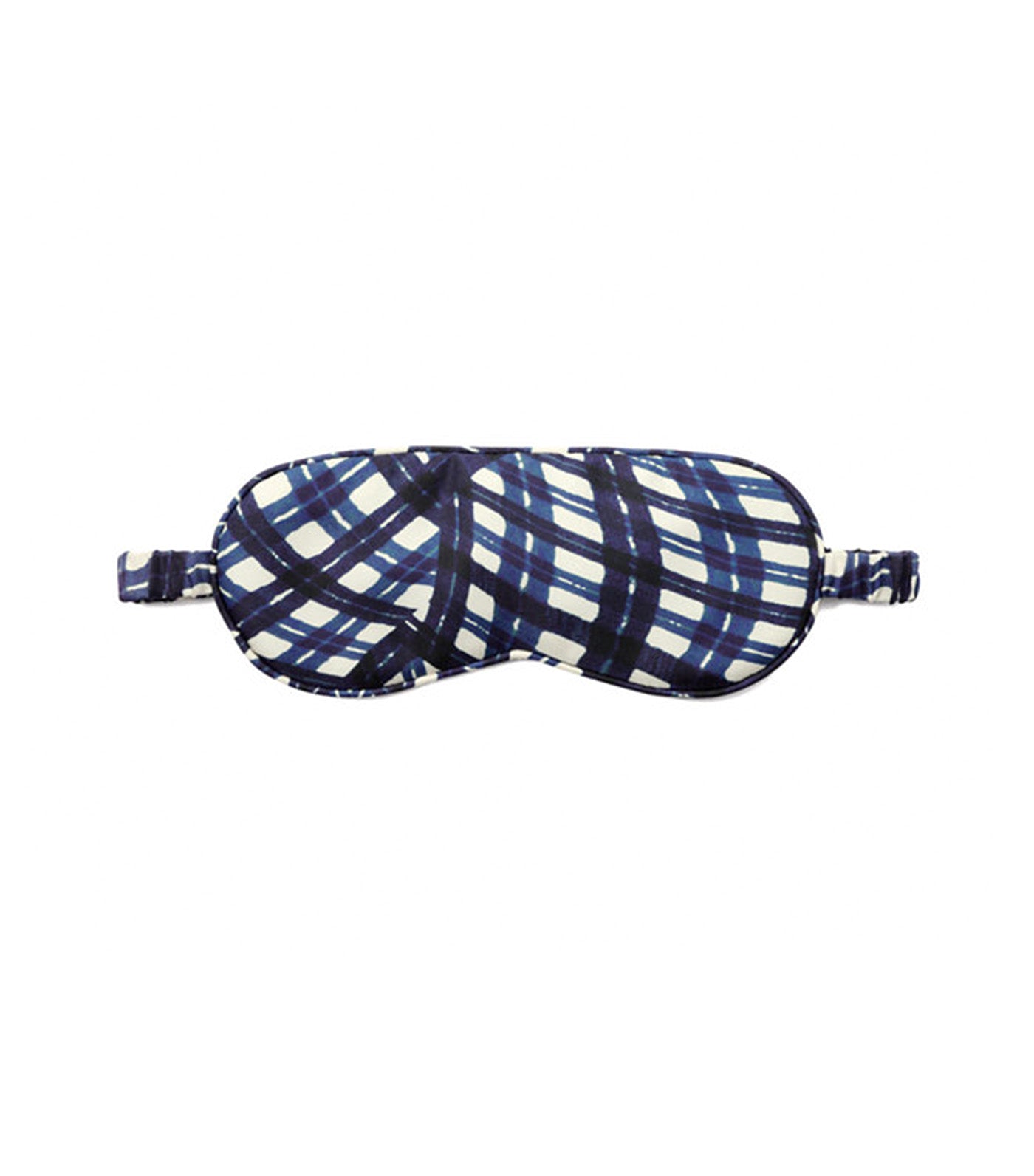 Complimentary Sleeping Pouch Navy Warped Gingham