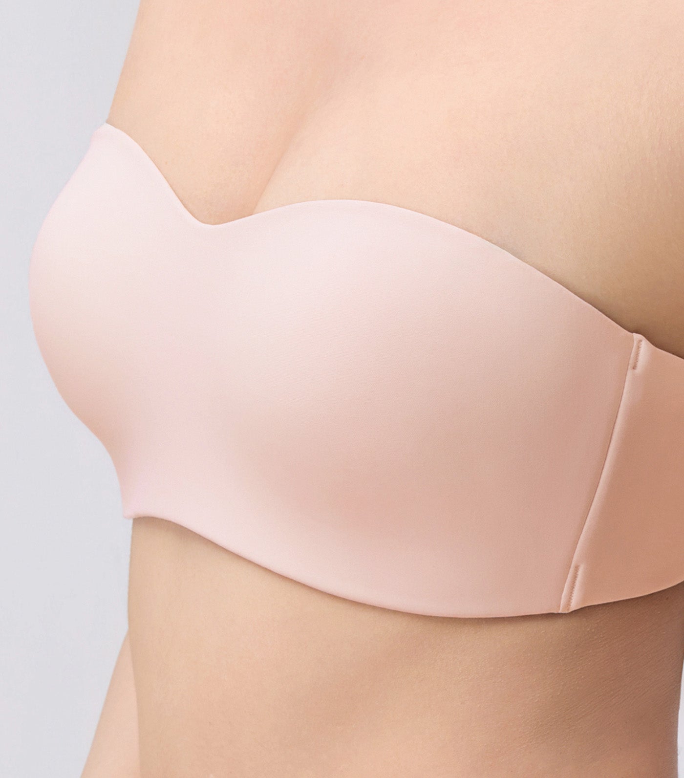 Tri-Zone 2.0 Non-Wired Padded Detachable Bra Pink