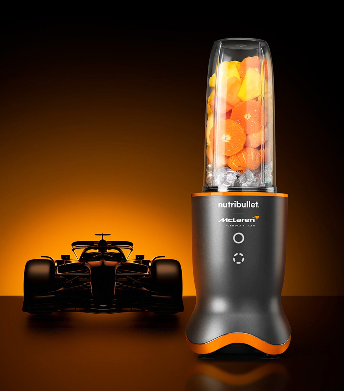 nutribullet® x McLaren Formula 1 Team: Ultra Gray Papaya