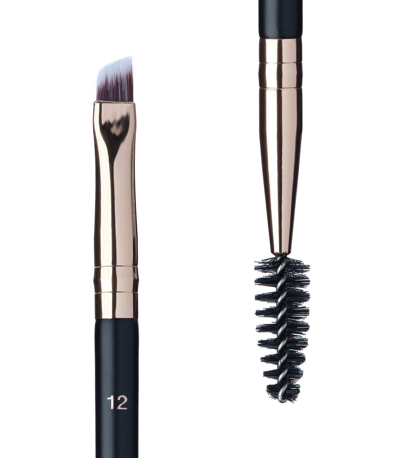 Brush 12 - Dual-Ended Firm Angled Brush