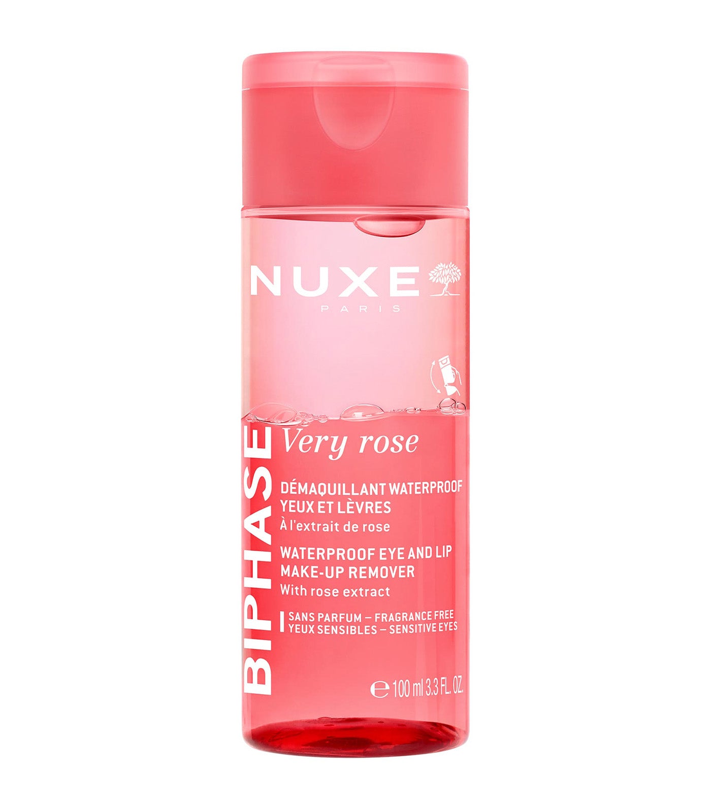 Very Rose Biphase Waterproof Eye and Lip Make-Up Remover