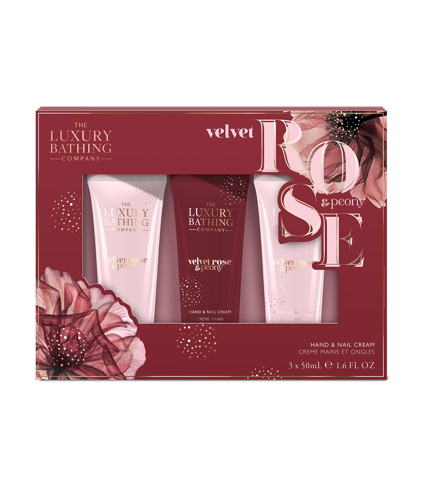 Velvet Rose & Peony Tranquil Trio