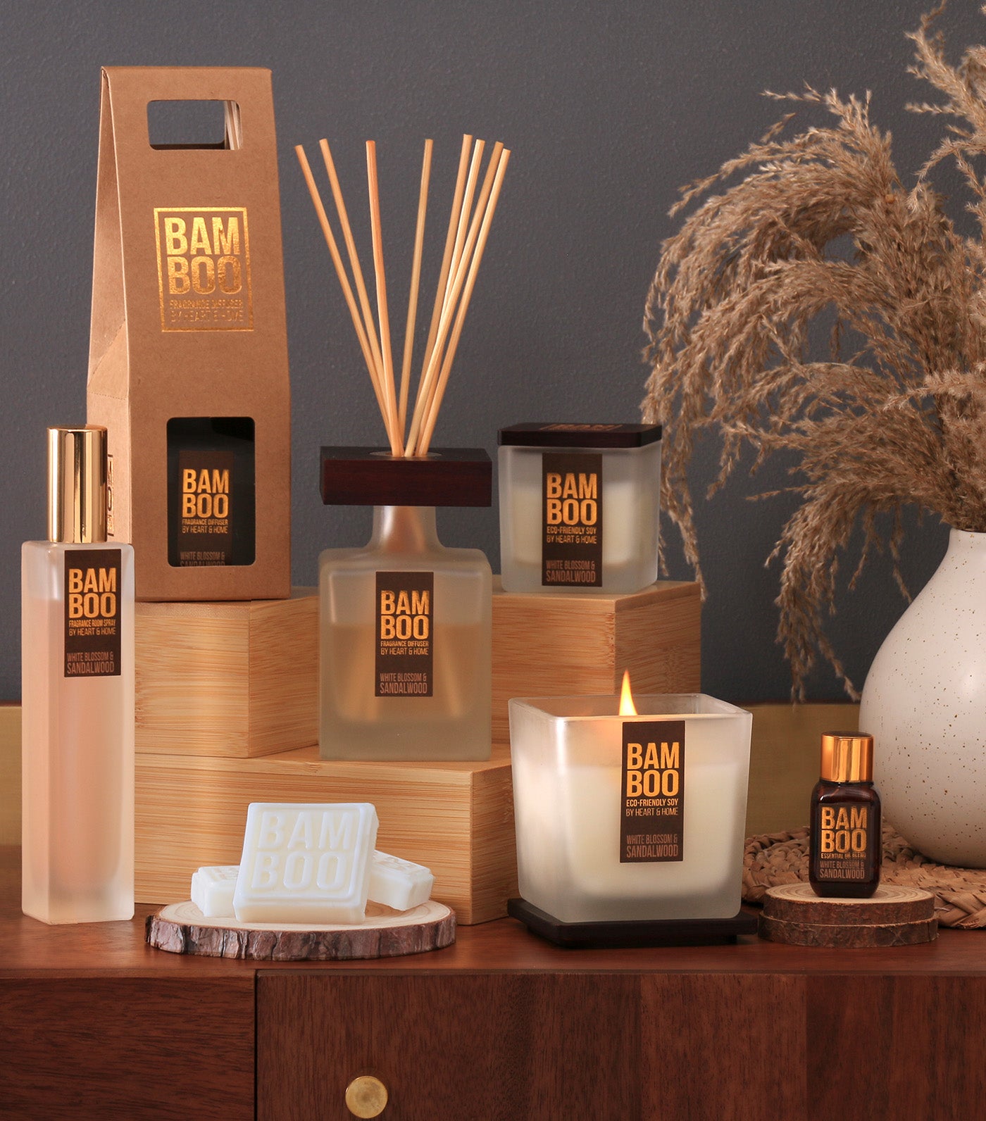 White Blossom & Sandalwood Fragrance Diffuser