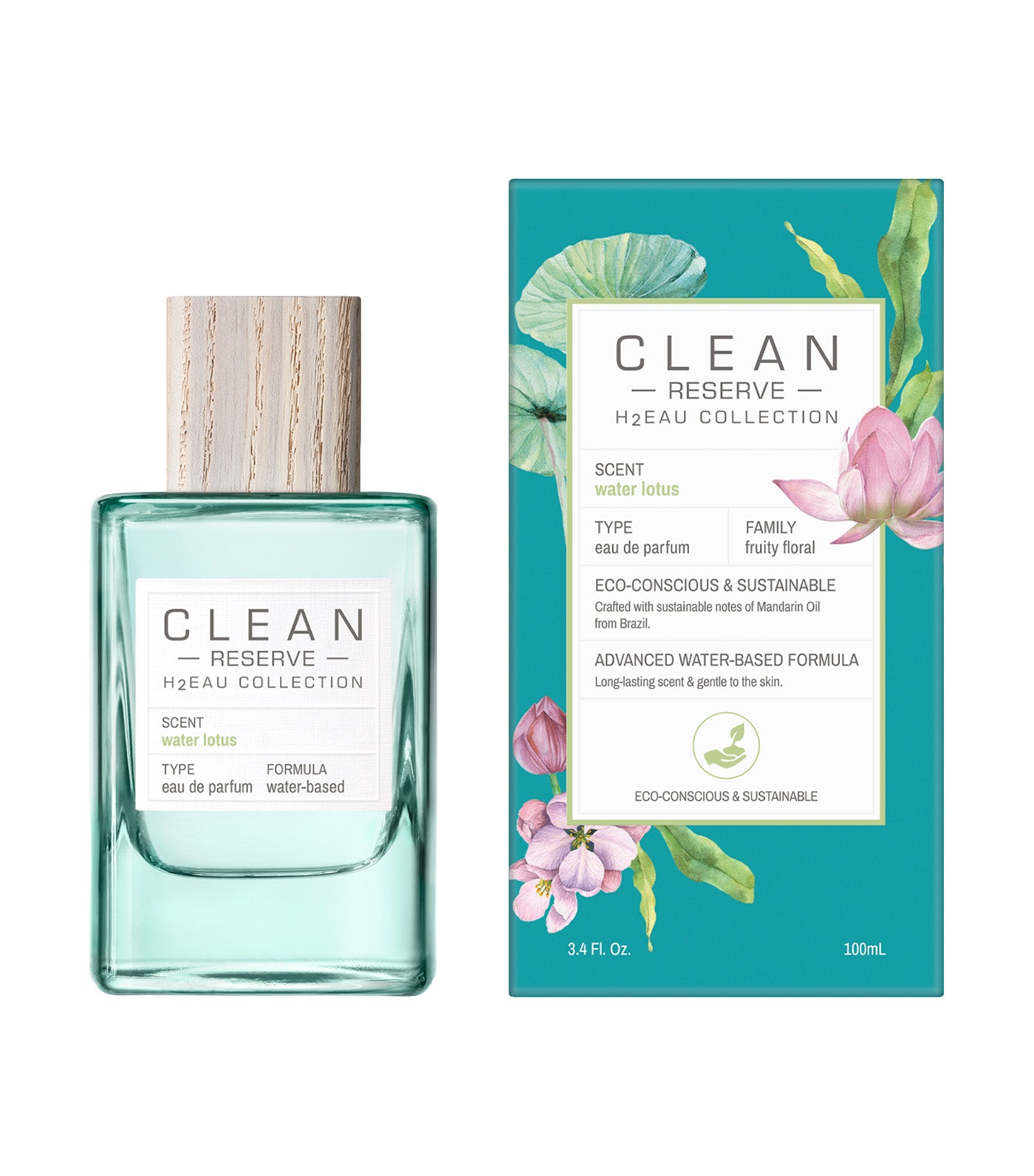 CLEAN RESERVE H2EAU Water Lotus