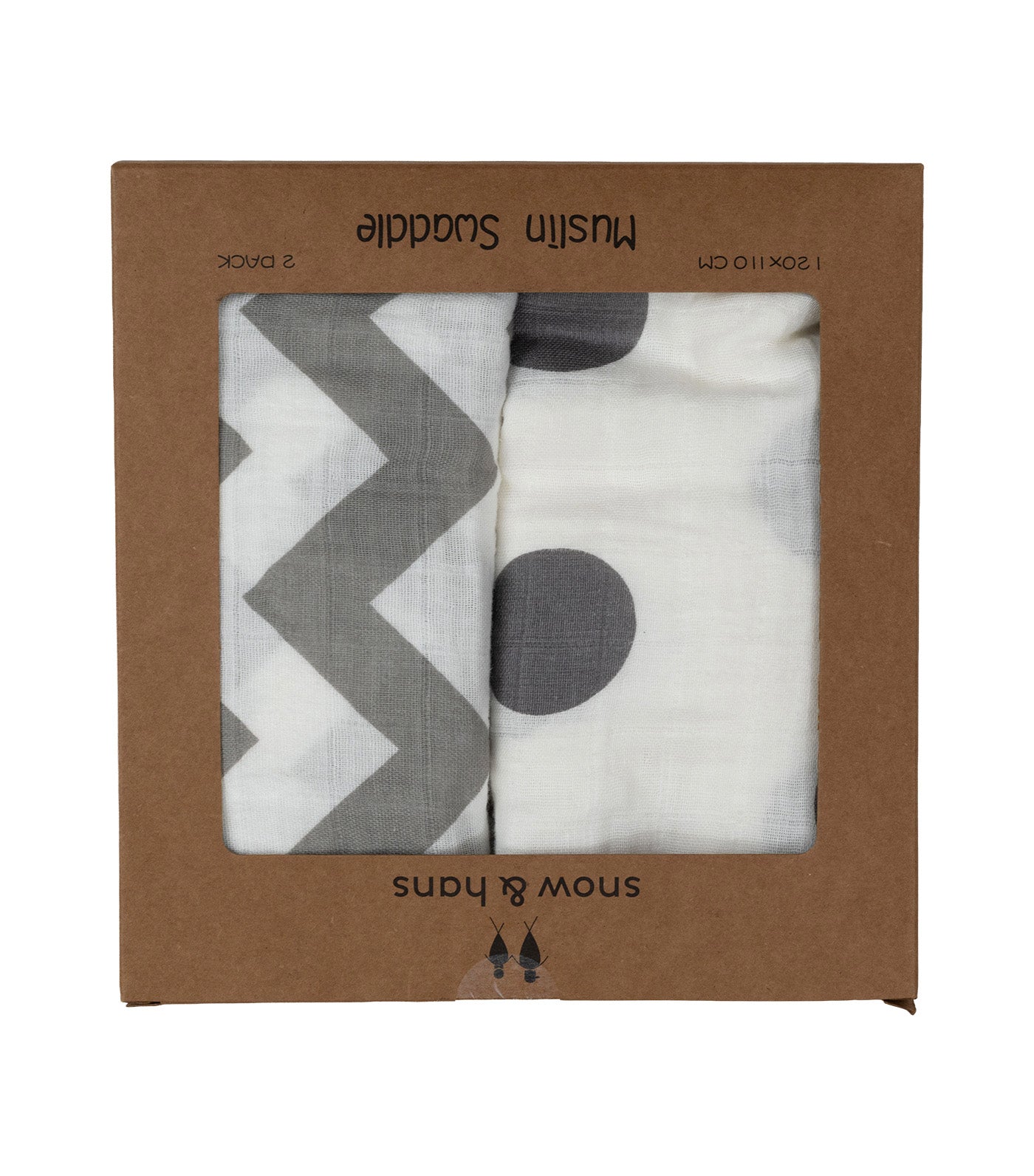 Snow & Hans 2-Piece Muslin Blanket