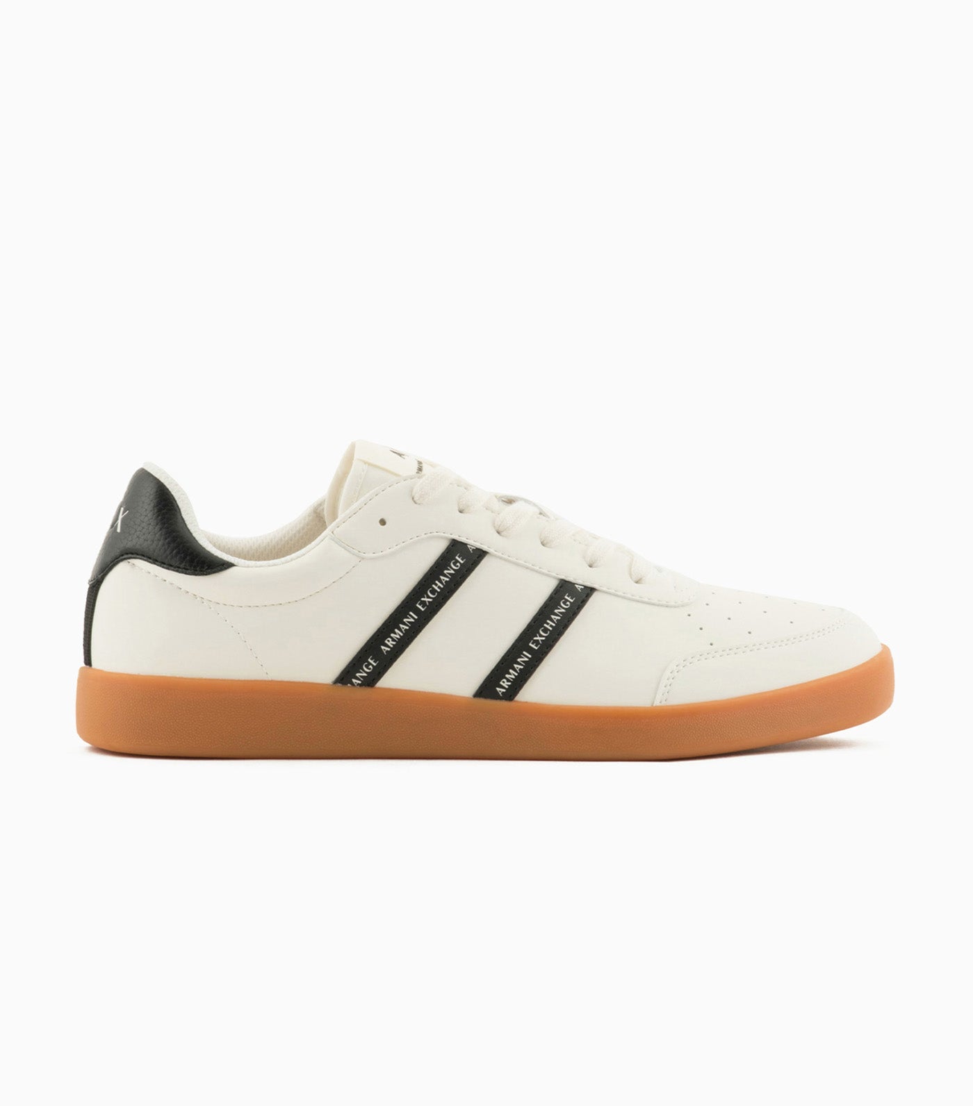 Men's Sneakers with Logo Off White/Black