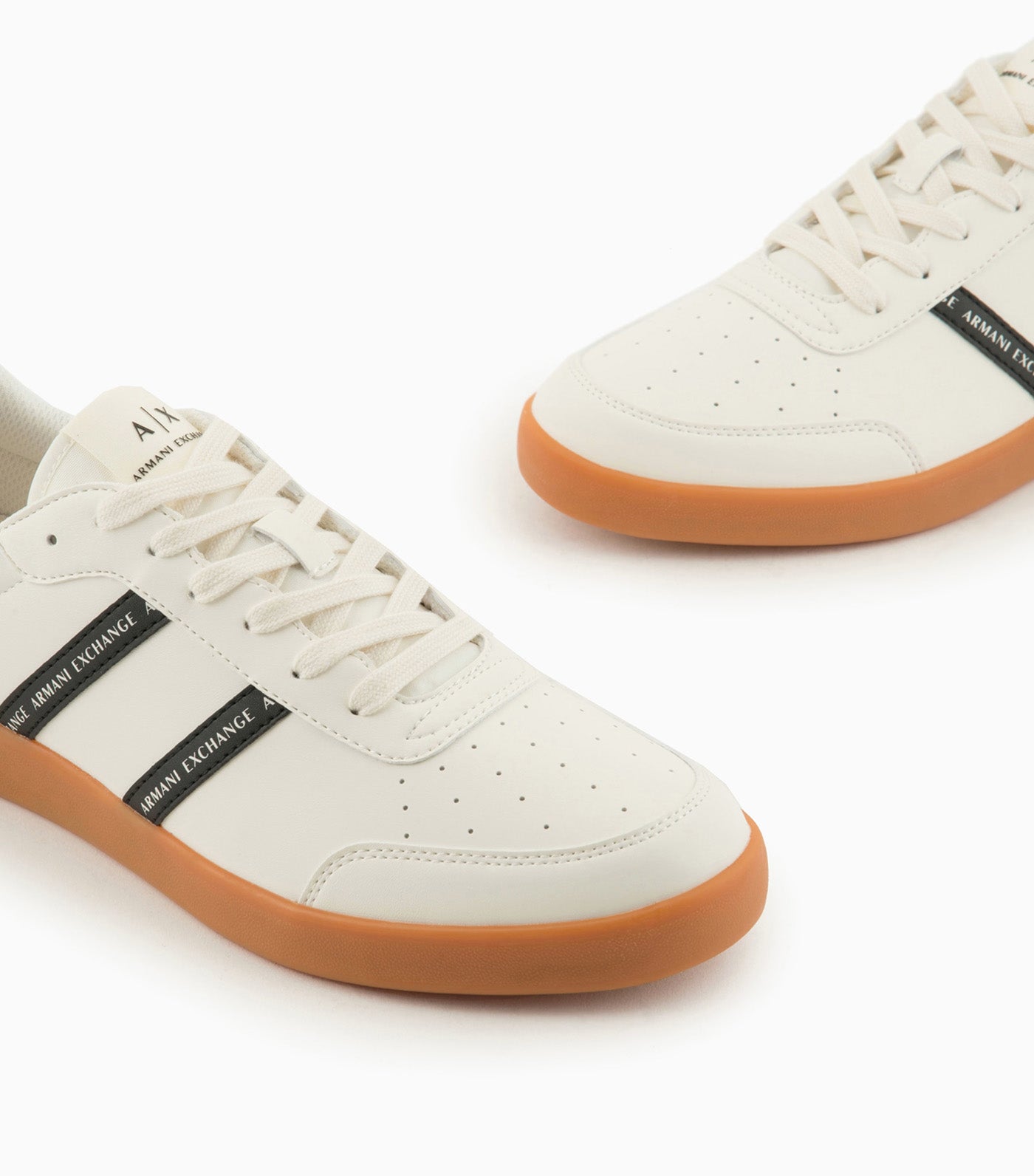 Men's Sneakers with Logo Off White/Black