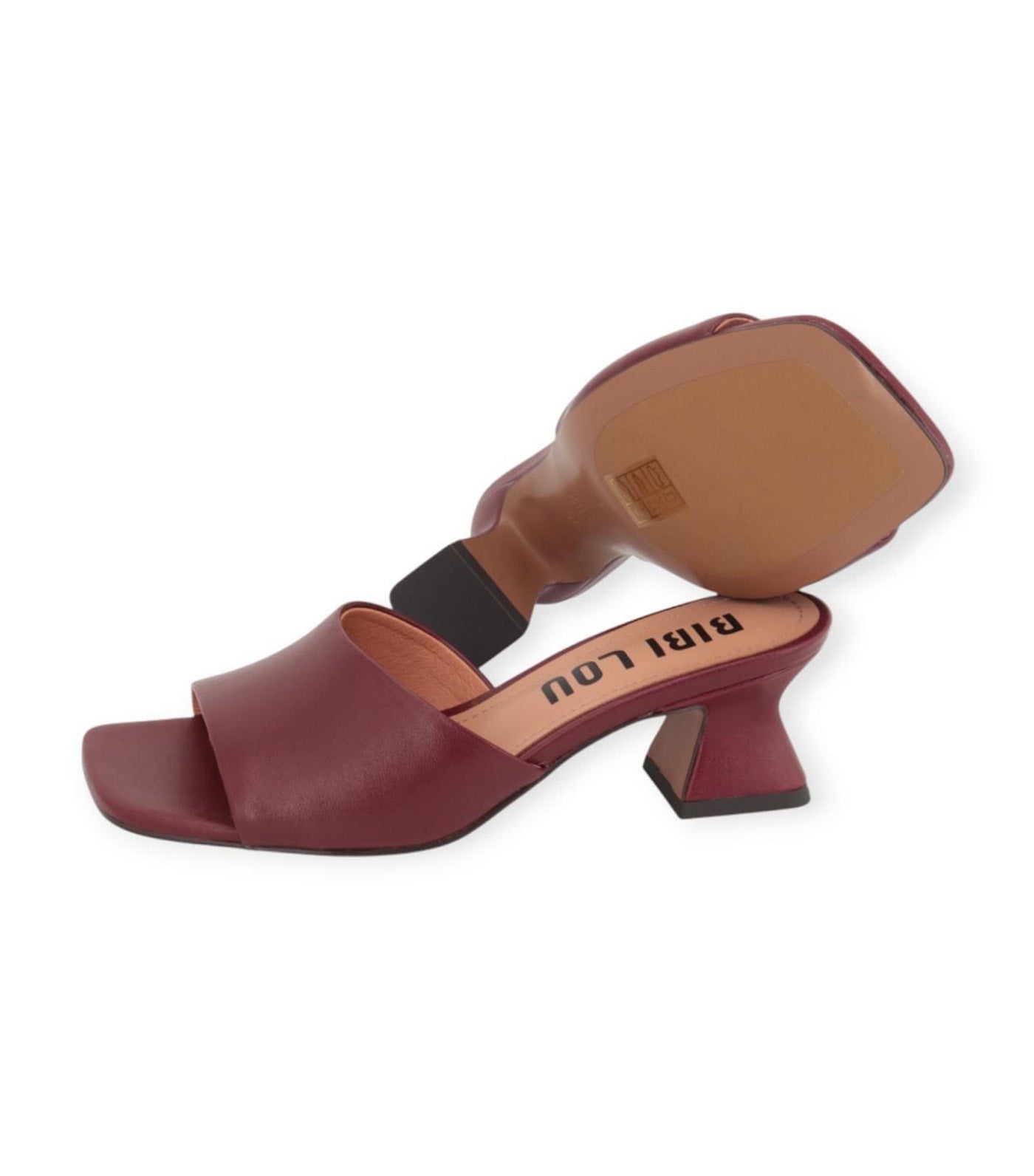 Bibi Lou Zia Heeled Sandals 50 Maroon