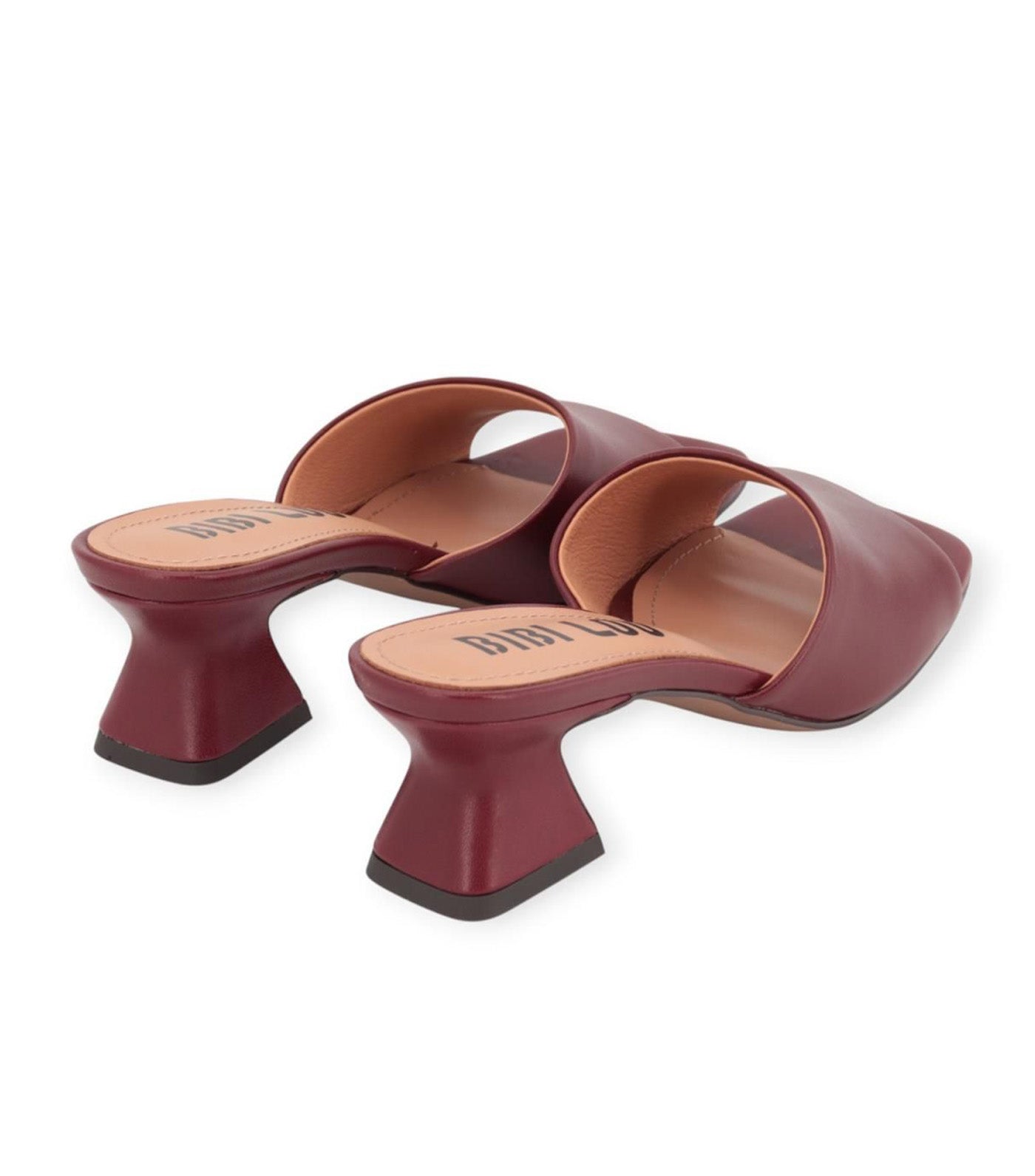 Bibi Lou Zia Heeled Sandals 50 Maroon