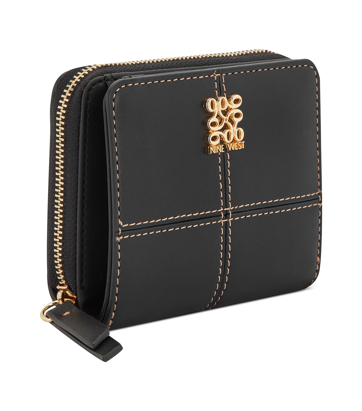 Paxtin Small Zip Around Black