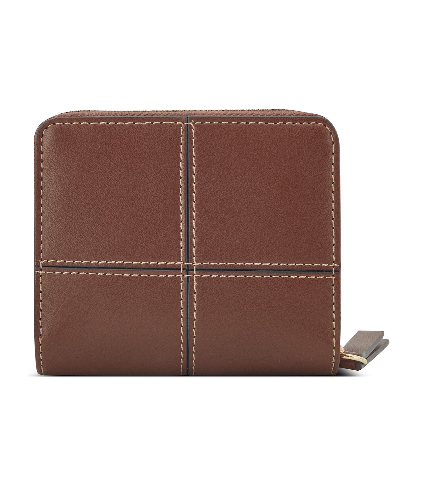 Paxtin Small Zip Around Mahogany