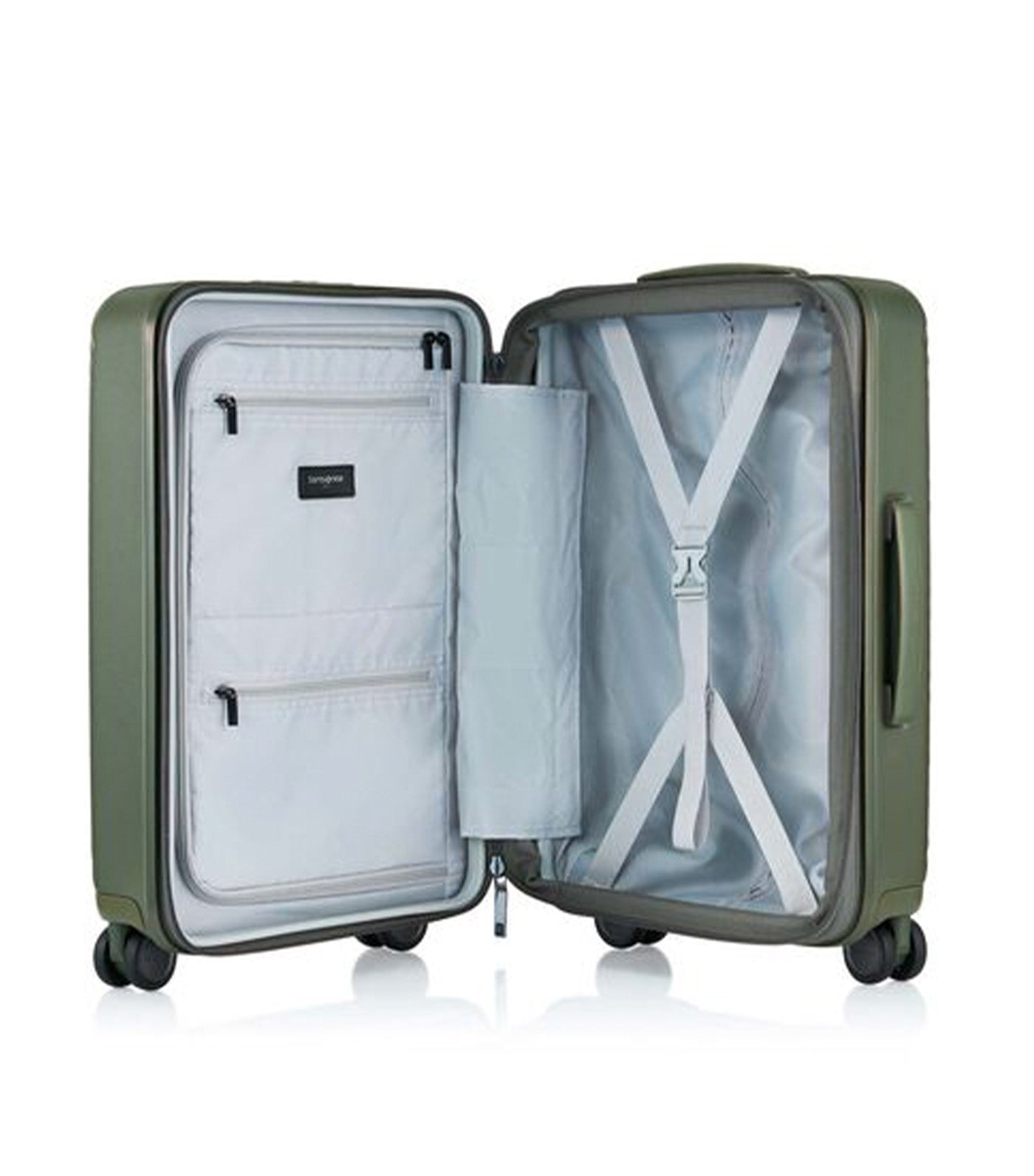 サムソナイト #Slate Green Spinner 55/20 Exp サムソナイト #Slate Green C Spinner 55/20 Exp 旅行用品