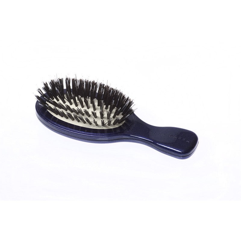 Free Dark Blue Glitter Mini Oval Brush