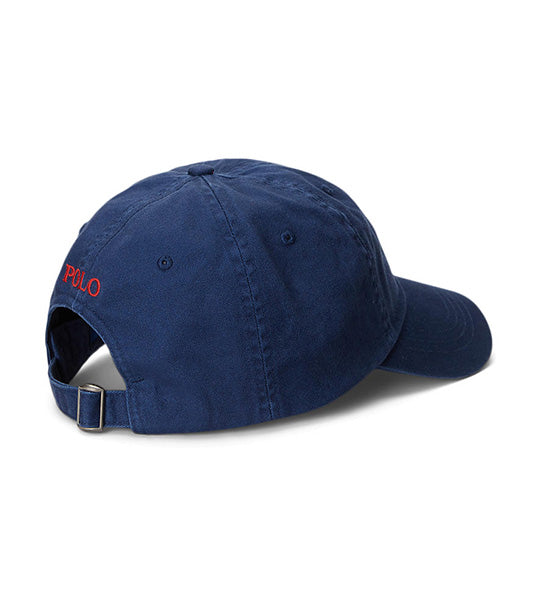 Polo Ralph Lauren Cotton Chino Baseball Cap Newport Navy/ Rl2000