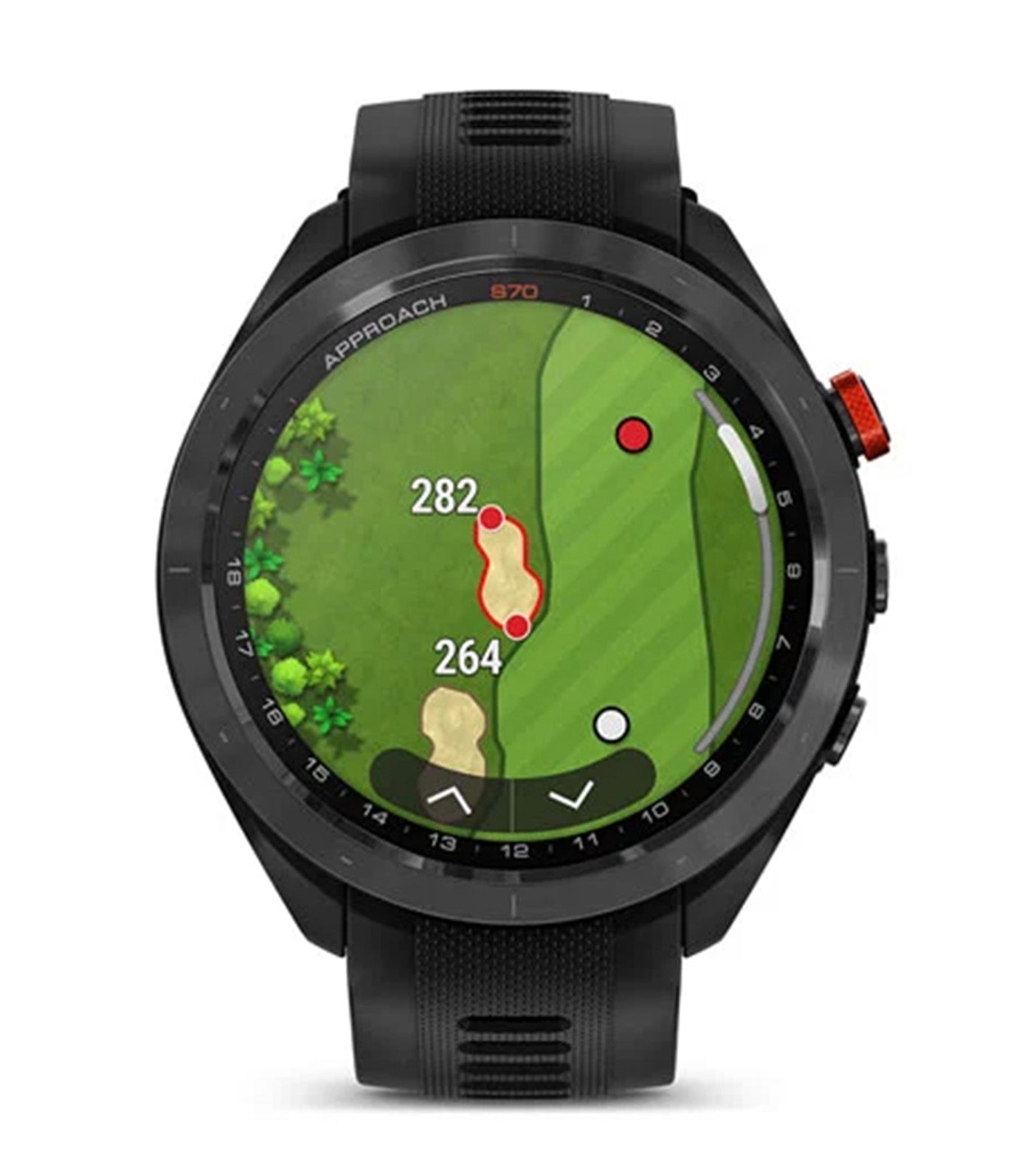 Approach S70 GPS Golf Smartwatch Black