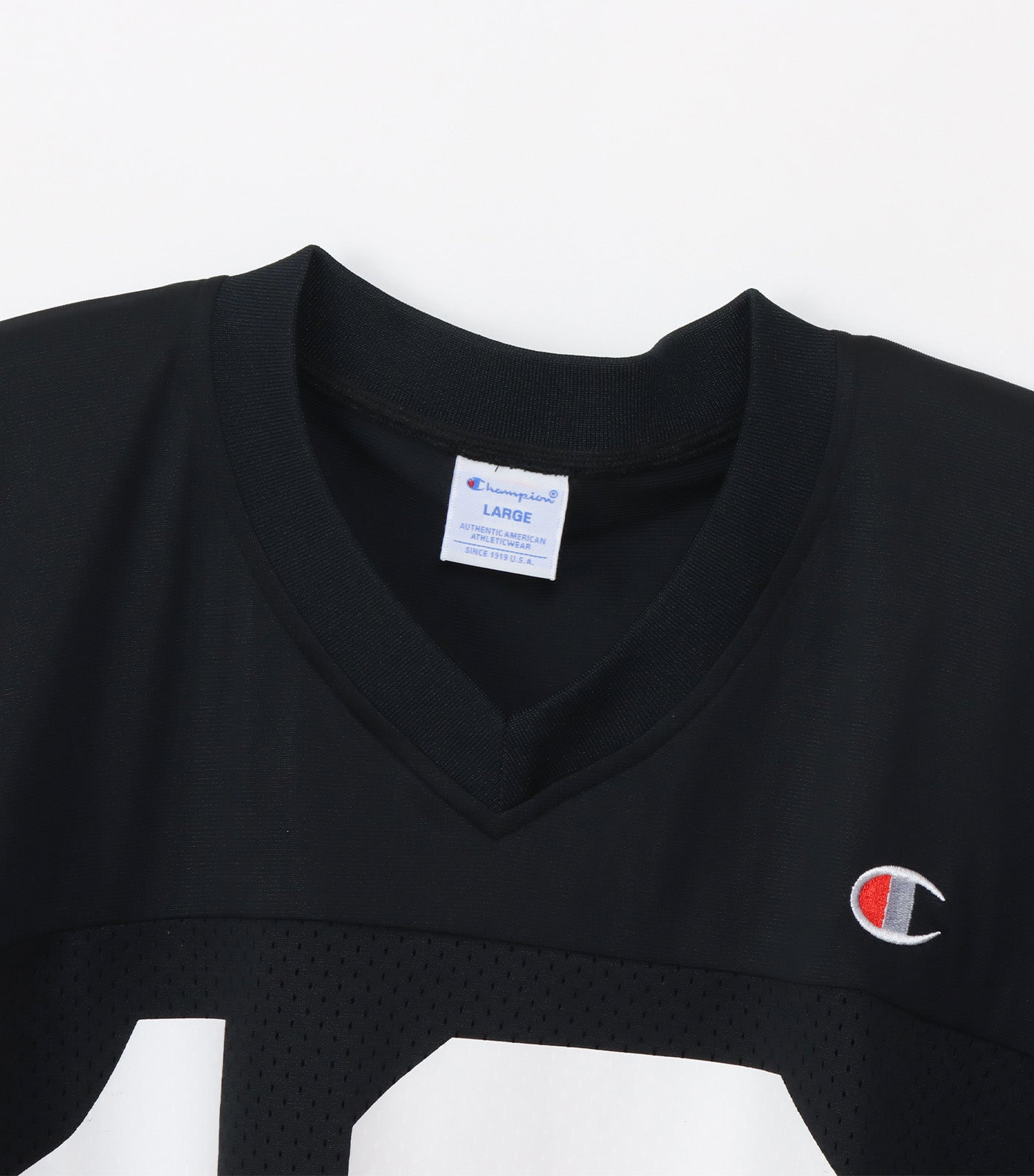 Champion v neck clearance shirt