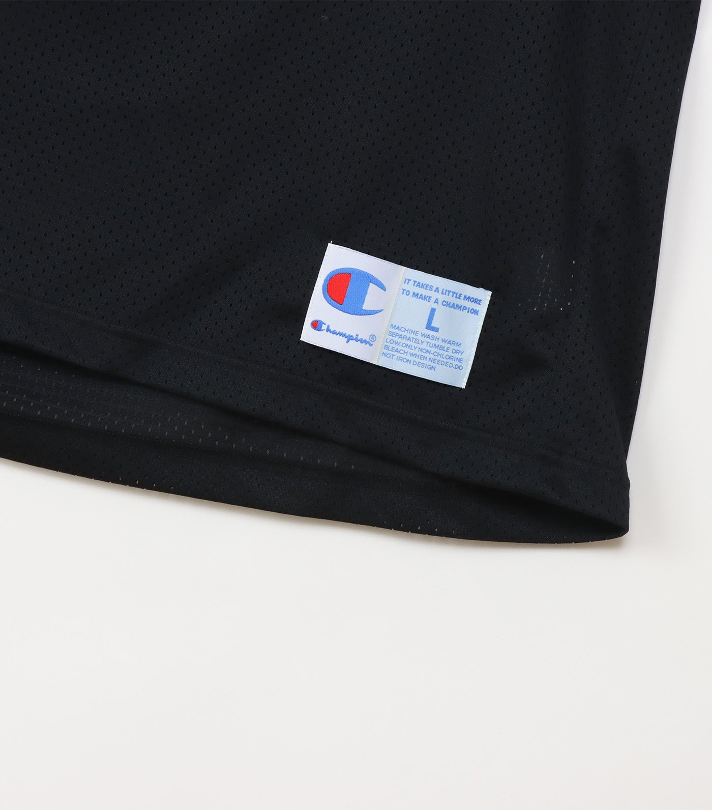 Japan Line Short Sleeve Mesh T-Shirt Black