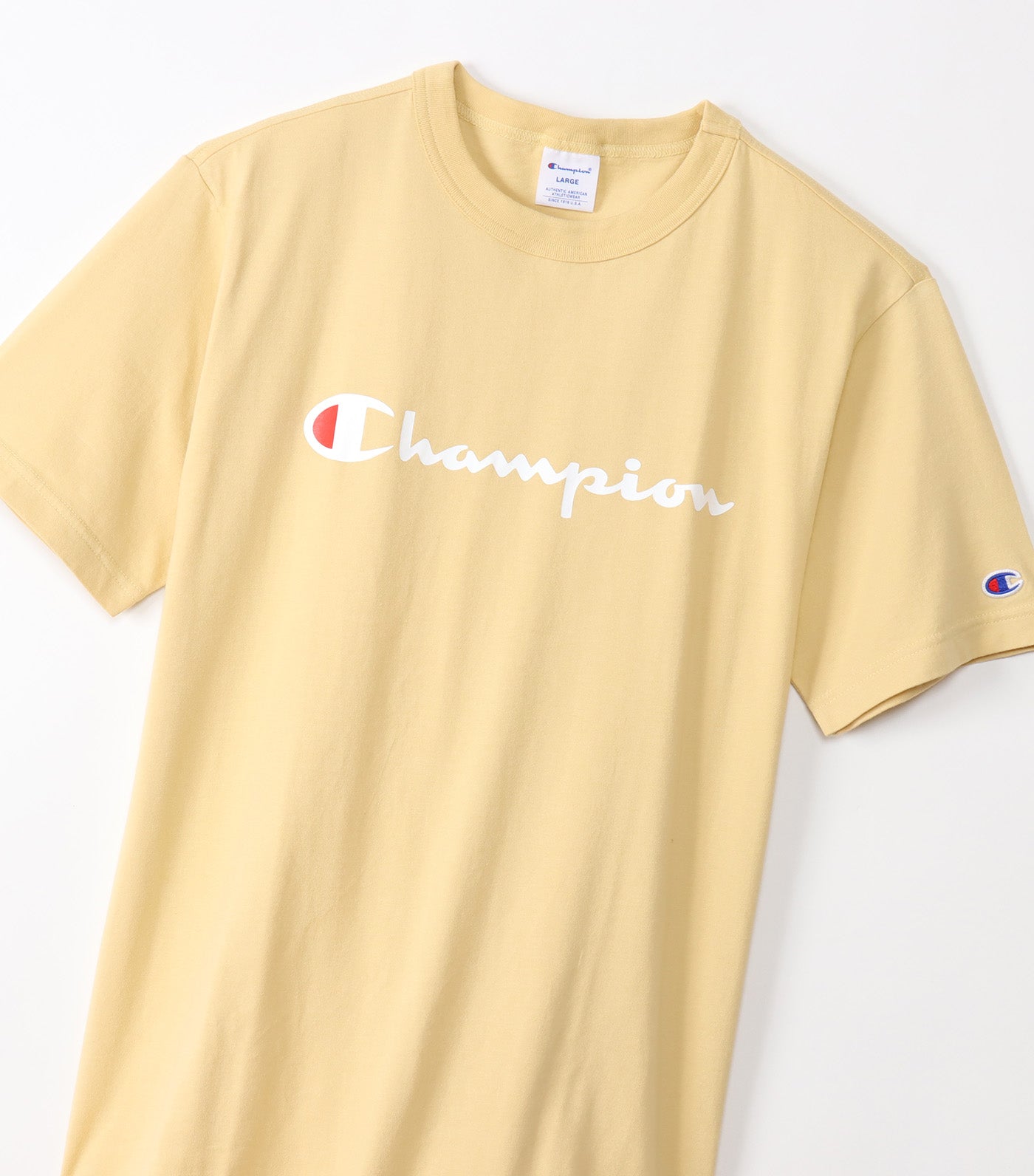 Japan Line Short Sleeve T-shirt Light Yellow