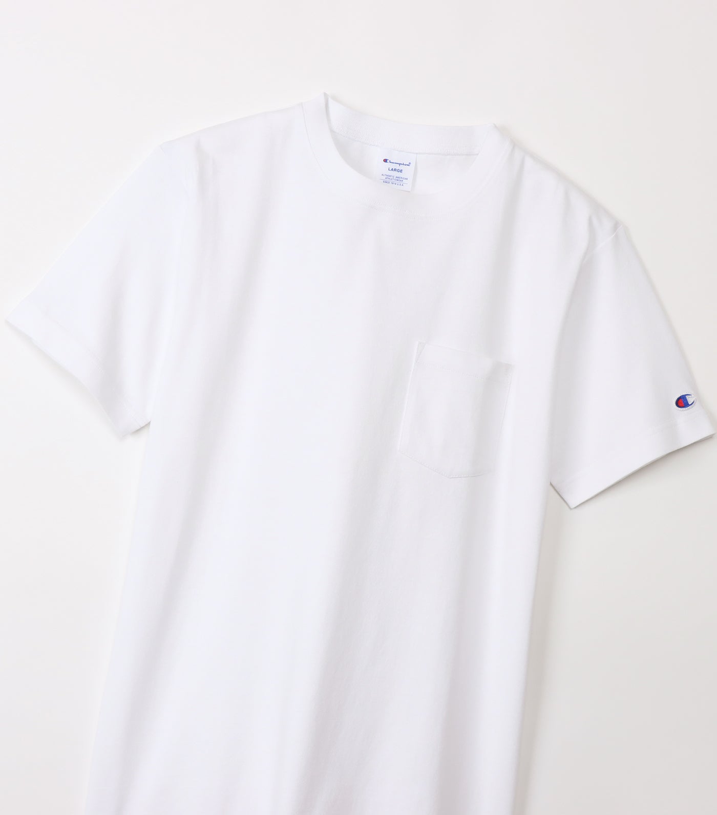 Japan Line Short Sleeve Pocket T-Shirt White