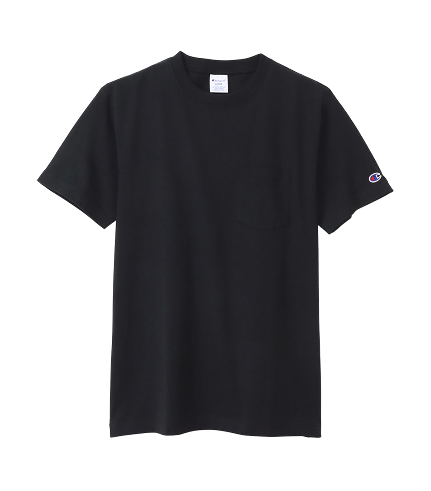 Champion Japan Line Short Sleeve Pocket T Shirt Black Rustan s