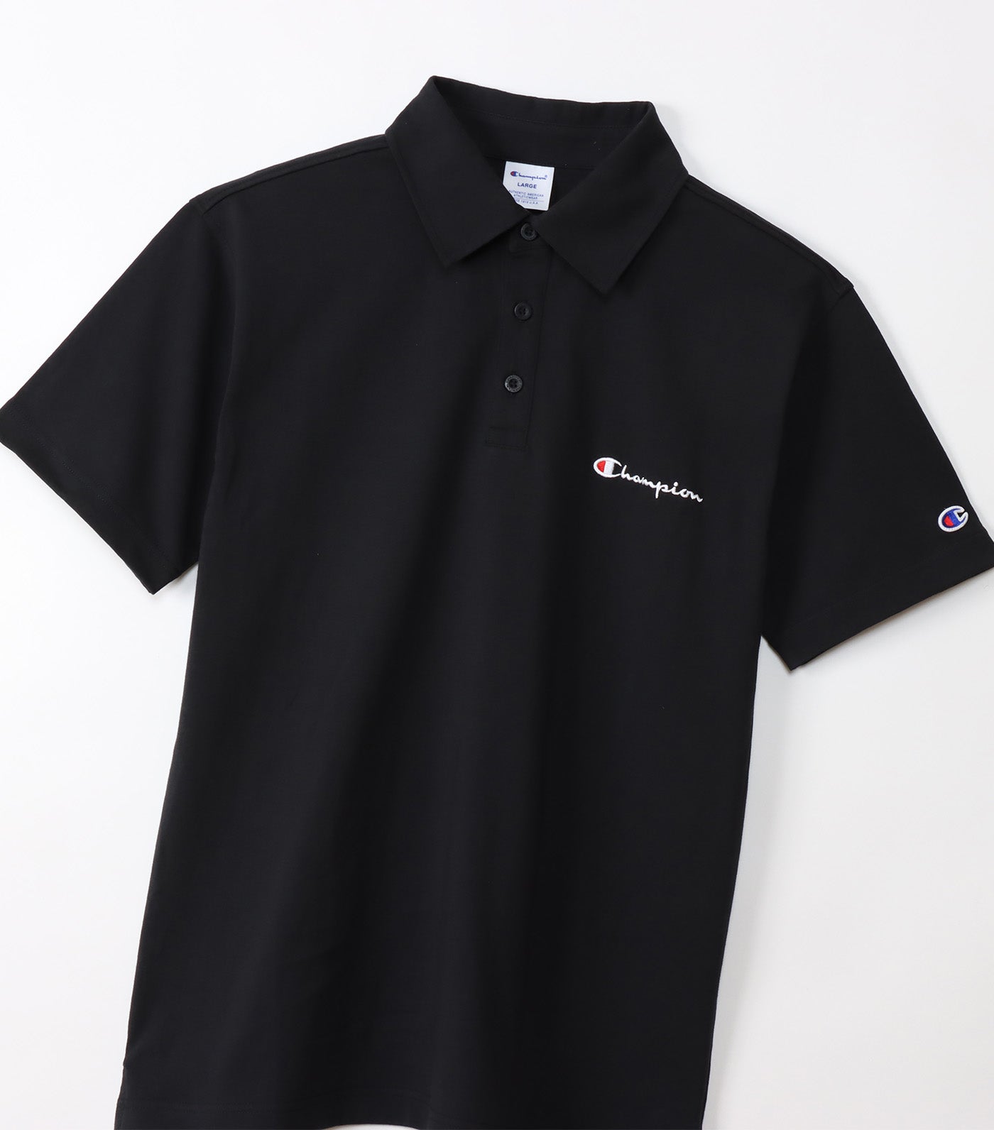 Japan Short Sleeve Polo Shirt Black