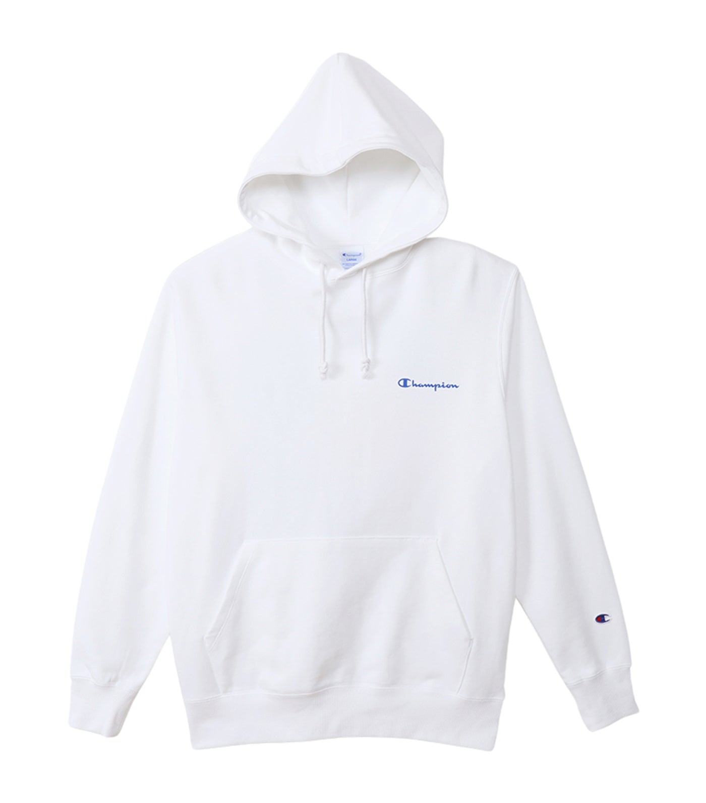 Champion all white hoodie sale