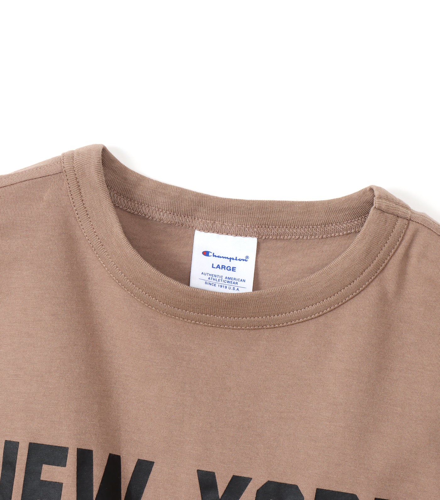 Japan Line Short Sleeve T-Shirt Medium Brown
