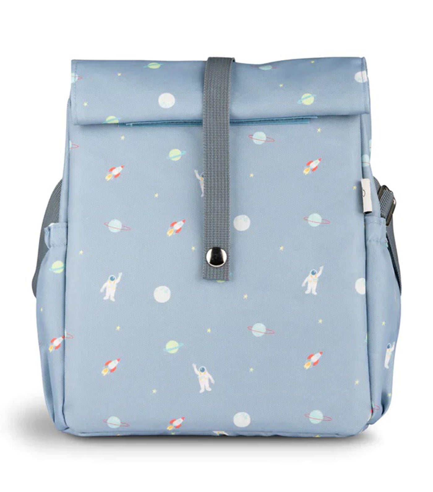 Insulated Roll-Up Lunch Bag - Spaceship