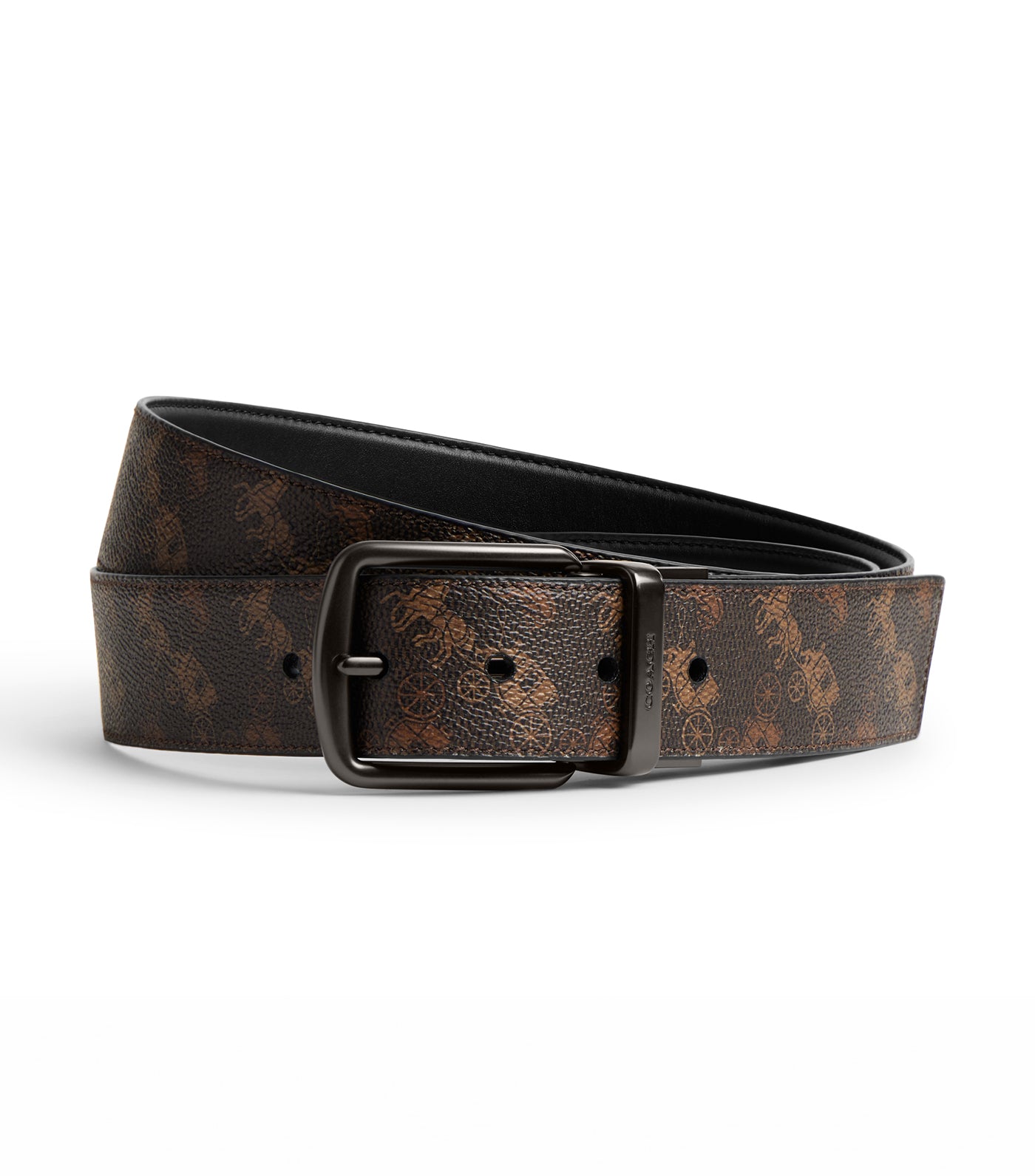 Harness Belt With H&C, 38Mm Truffle/Black