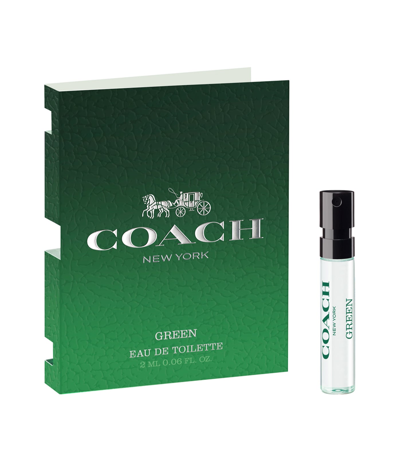 Complimentary Coach Fragrances Green Eau de Toilette Minimist 2ml