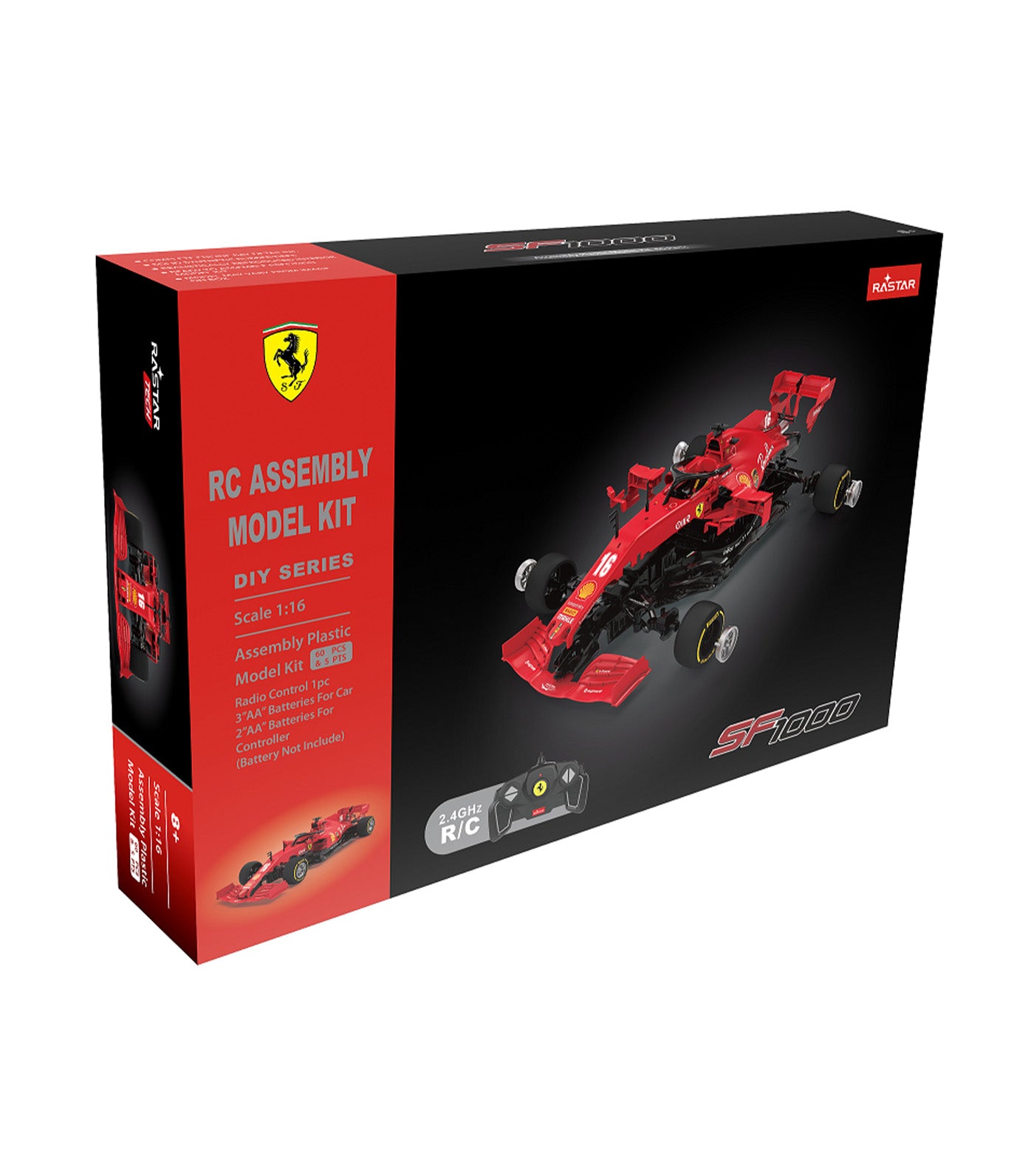 RASTAR R/C 1:16 Ferrari SF1000 Building Kit Red