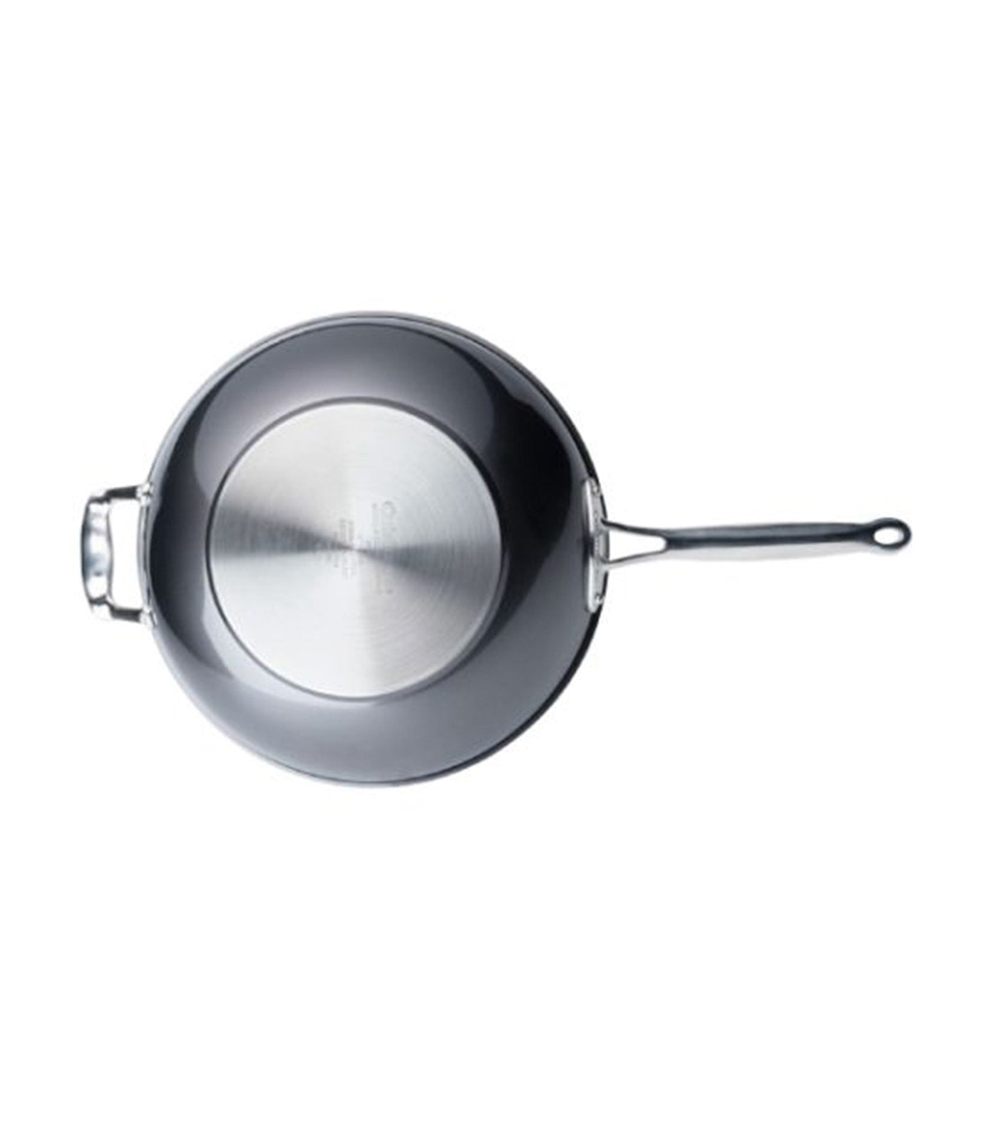 Nonstick Skillet with Helper Midnight Gray 12in