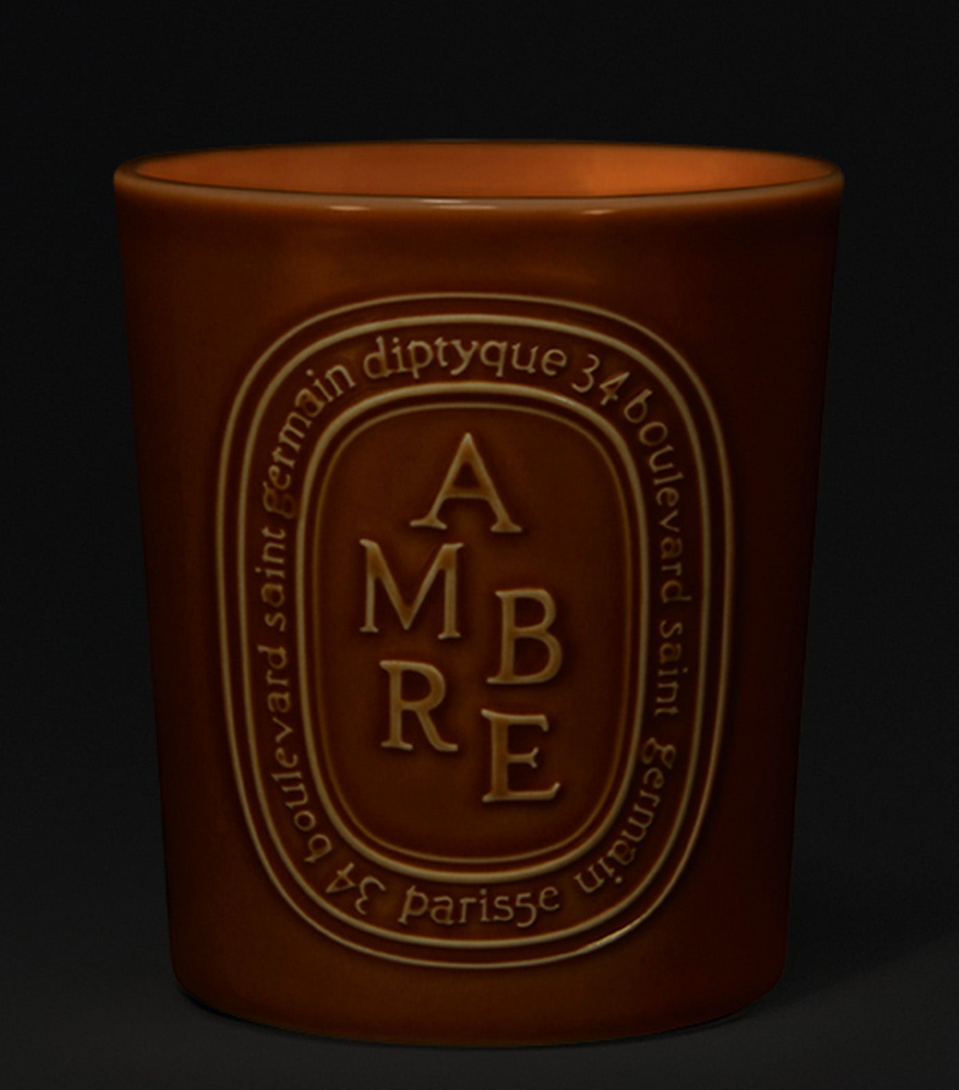 Ambre / Amber Large Candle