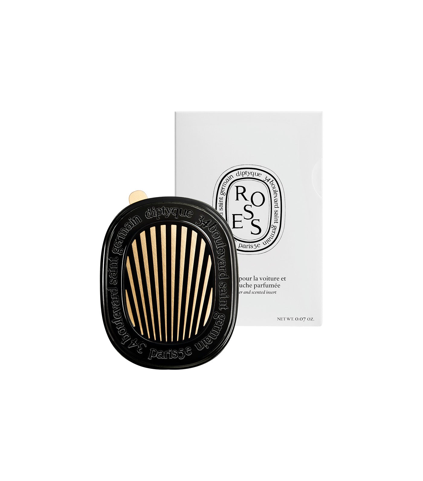 DIPTYQUE Car Diffuser with Roses Insert