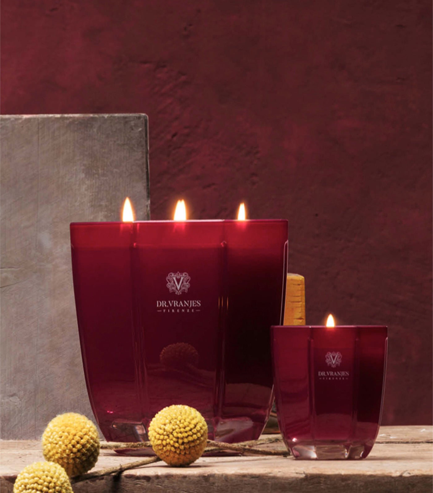 Candle Tourmaline Rosso Nobile
