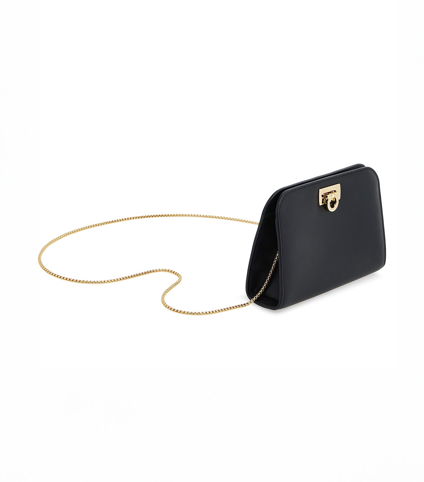 ■FERRAGAMO■ Small Diana Clutch Black 210587560469 21058756 Diana clutch - Women | Ferragamo