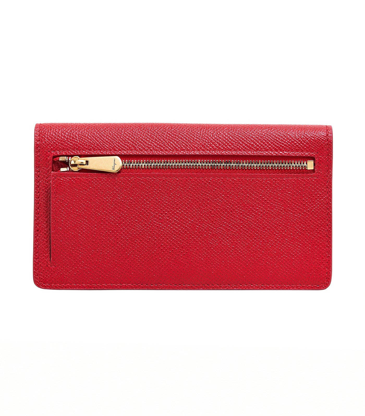 Gancini Continental Wallet Lipstick Red