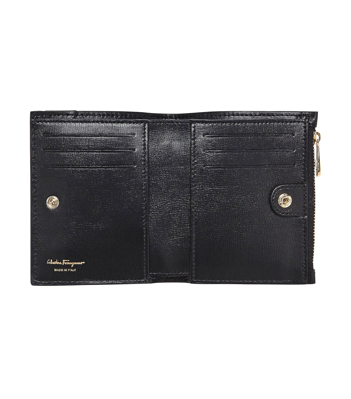 Vara Bow Compact Wallet Black
