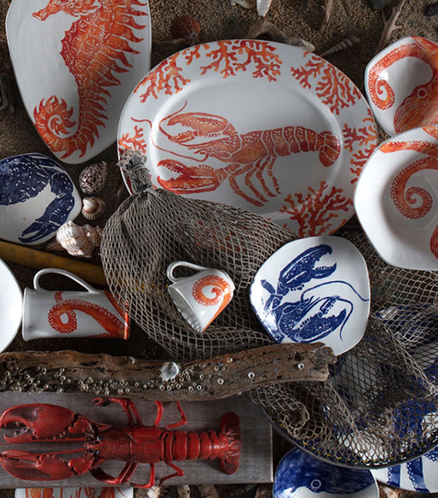 Ceramiche Fabbro Mediterraneo (Sea Collection) | Rustan's