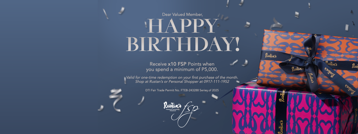 FSP Regular Birthday Privileges | Rustan's