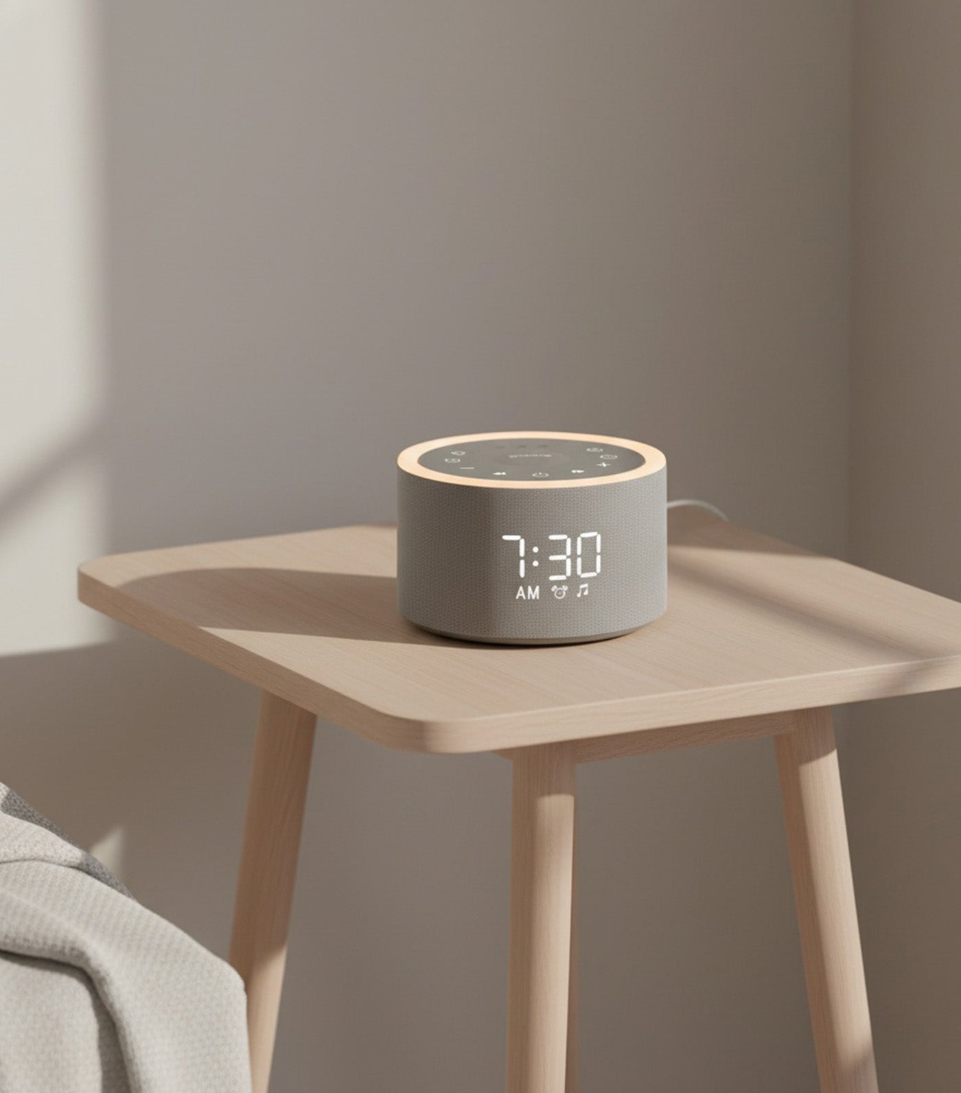 Snooz Home 3-In-1 Alarm Clock Sound Machine with Night Light