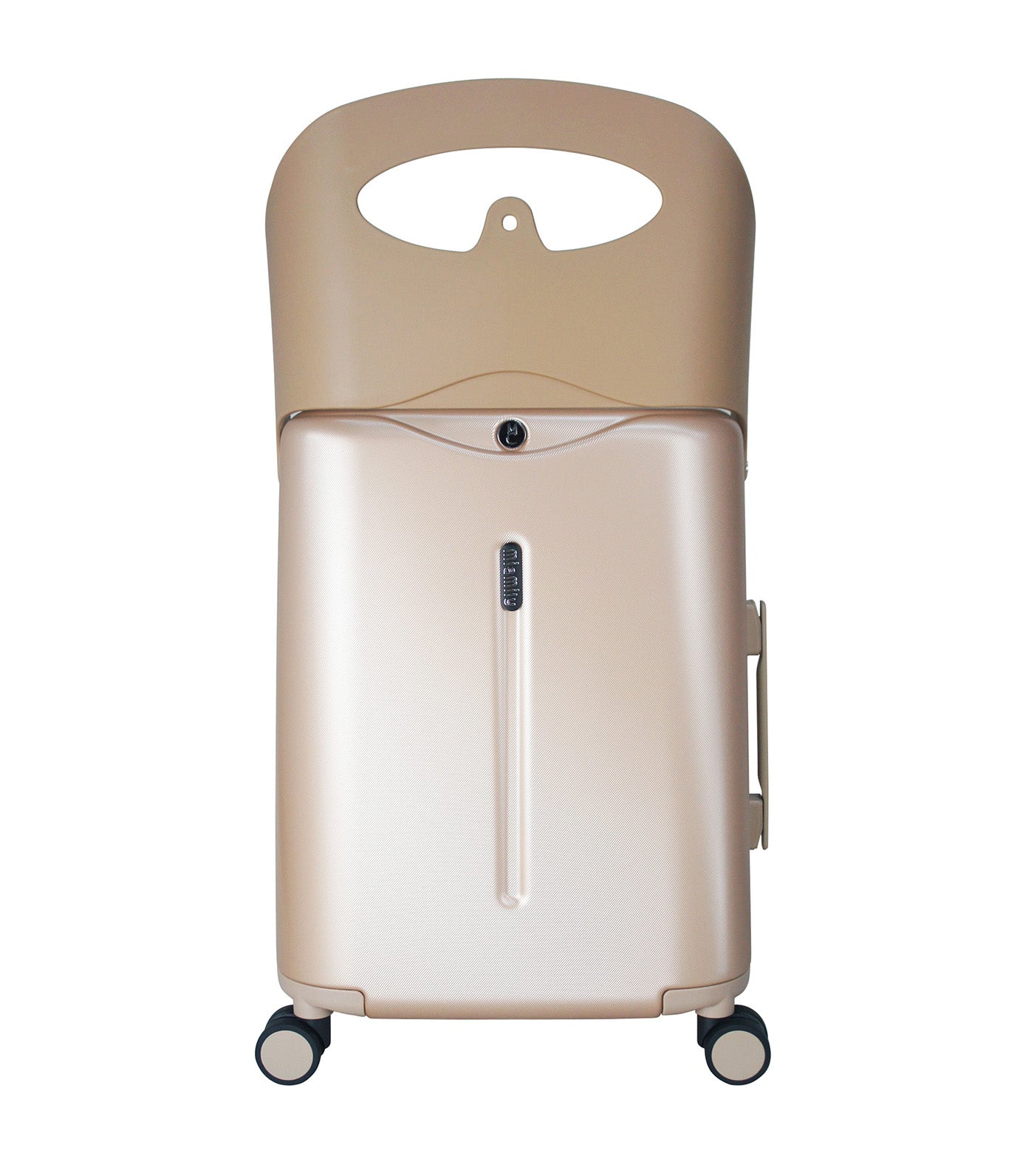 Carry-On Luggage Champagne Gold