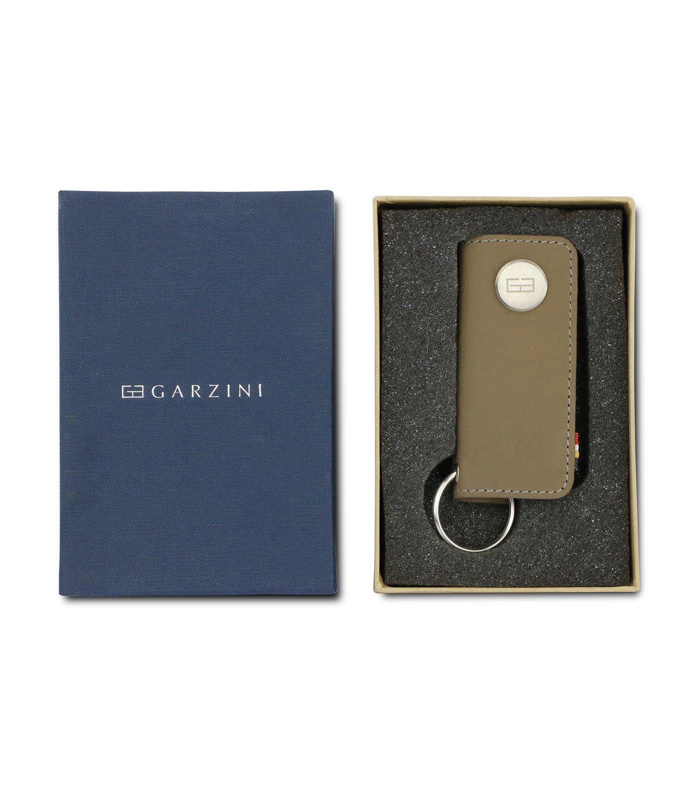 Garzini Lusso Key Holder Metal Gray