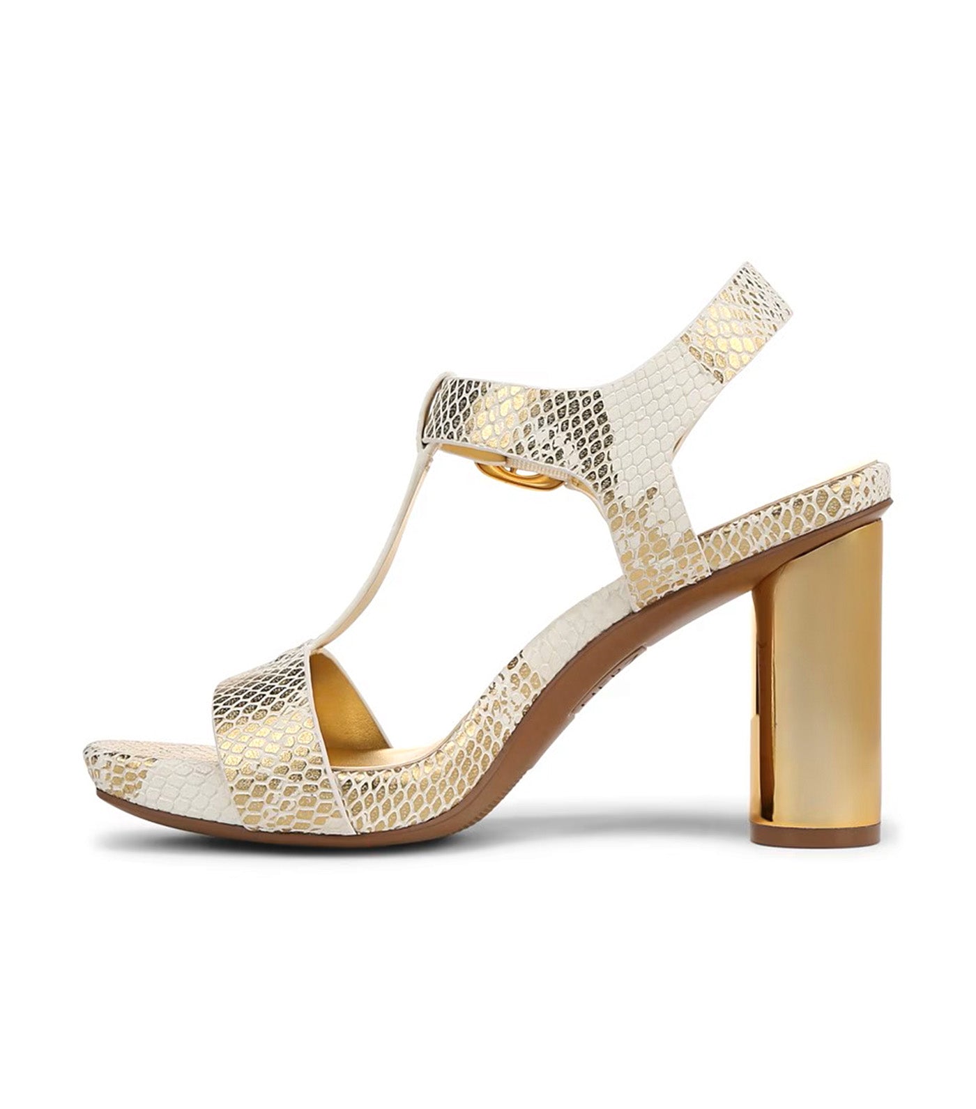 Jordis Dress Sandal Gold/White