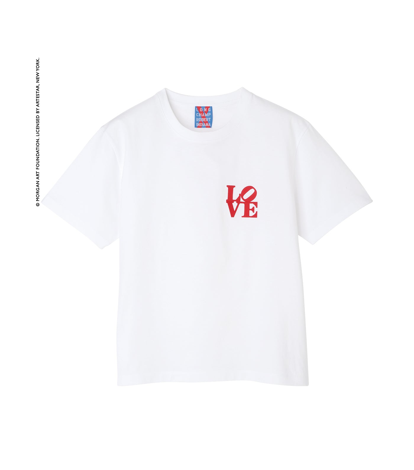 Longchamp x Robert Indiana T Shirt White Rustan s