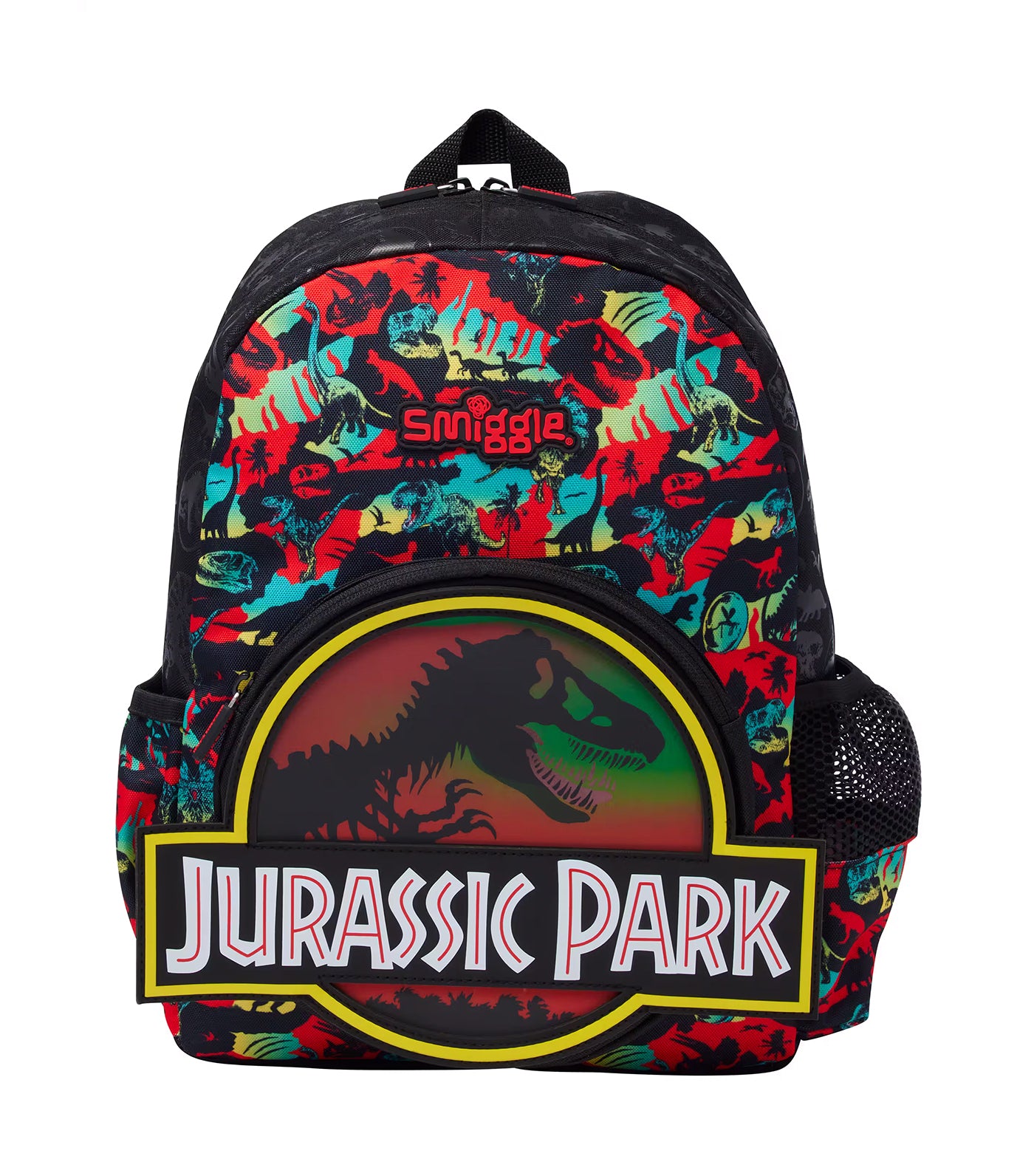 Jurassic Park Junior Character Hoodie Backpack Black