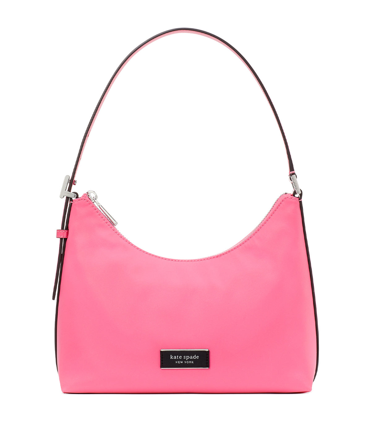 Kate Spade New York Sam Icon Nylon Small Shoulder Bag Pink Cloud Rustan's