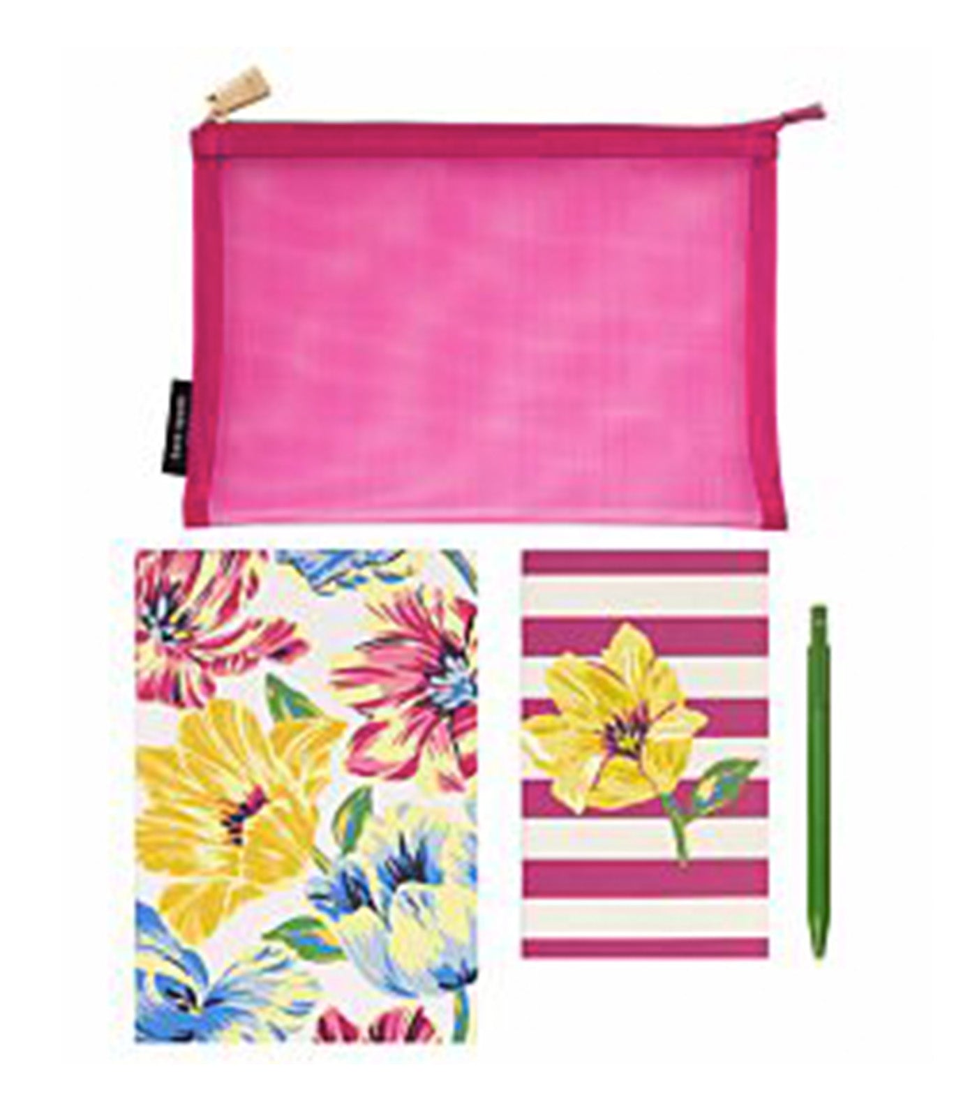 Painted Tulips Jotter Pouch Set Multi