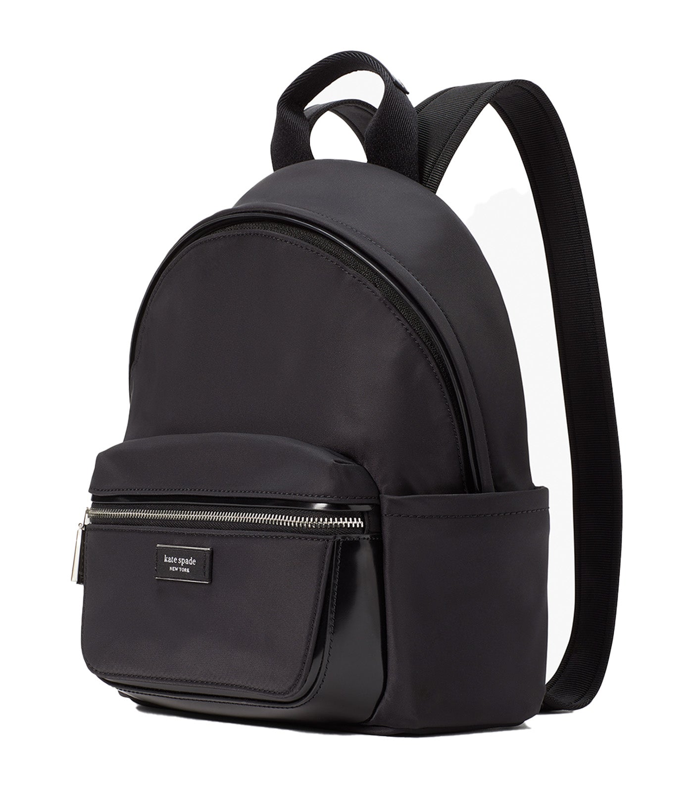 Black leather hotsell kate spade backpack